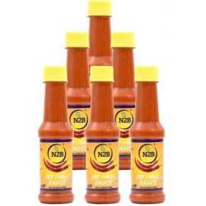 N2B Red Chilli Sauce 1200g (Pack of 6, 200g each) Sauce  (1200 g)