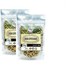 N2B A++ Green Coffee Beans- Reduce Body Fat, Weight Loss, :Enhance energy, Control diabetes and cholesterol Roast & Ground Coffee  (2 x 200 g, Green Coffee Flavoured)