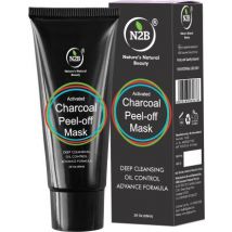 N2B Charcoal Peel Off Mask 60ml  (60 ml)