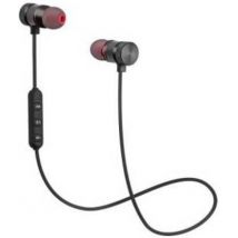 N2B SMART-MAGNETIC Bluetooth Headset  (Black, In the Ear)